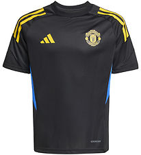 adidas Performance Football Shirt - Mufc EU - Black/HIRBLU/TRIYE