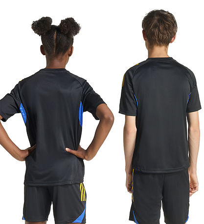 adidas Performance Football Shirt - Mufc EU - Black/HIRBLU/TRIYE