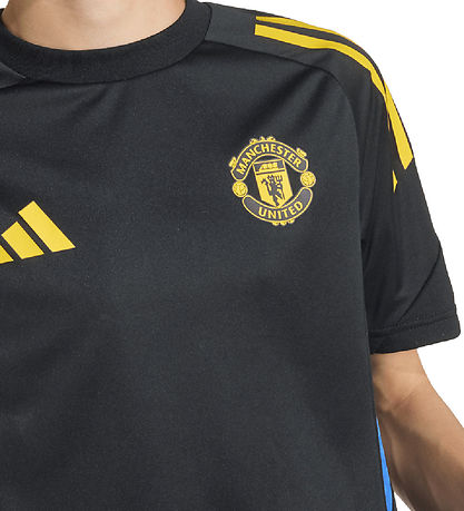 adidas Performance Football Shirt - Mufc EU - Black/HIRBLU/TRIYE