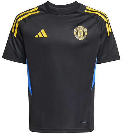 adidas Performance Football Shirt - Mufc EU - Black/HIRBLU/TRIYE