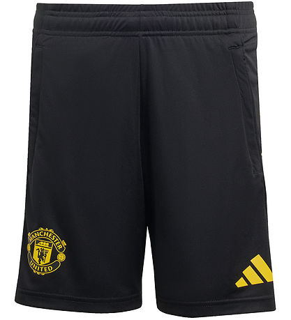 adidas Performance Shorts - Mufc EU - Black/HIRBLU/TRIYEL