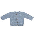 Smallstuff Cardigan - Knitted - Wool - Blue