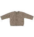 Smallstuff Cardigan - Knitted - Wool - Nature Melange