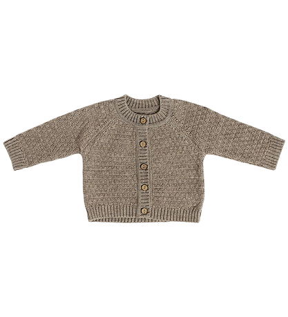 Smallstuff Cardigan - Knitted - Wool - Nature Melange