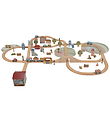 Little Dutch Railway Set - Wood - Multi