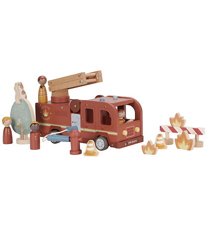 Little Dutch Fire truck w. Wooden figures