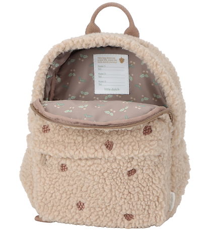 Little Dutch Ryggsäck - Teddy Forest Friends - Beige