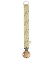 Smallstuff Pacifier Clip - Sandy Giraffe