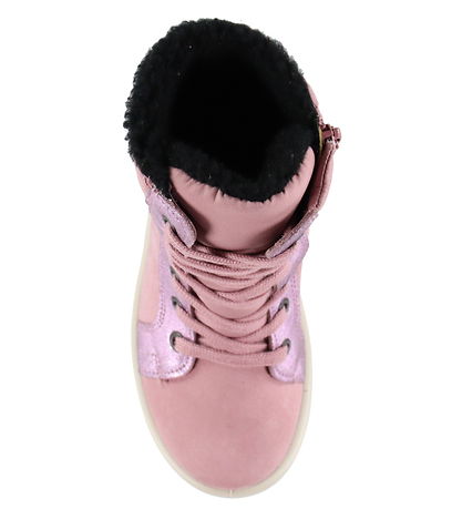 Ecco Winter Boots - Urban Snow - Lace Up - Blush/Blush/Blush