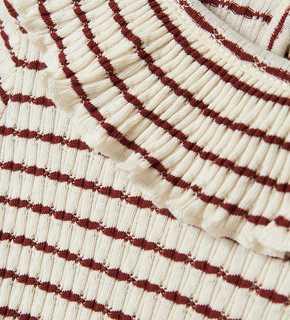 Lil' Atelier Blouse - NmfOsophia - Hot Chocolate