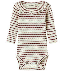 Lil' Atelier Bodysuit l/s - NbfOsophia - Hot Chocolate