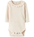 Lil' Atelier Bodysuit l/s - NbfOsophia - Cameo Rose