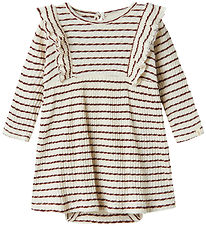 Lil' Atelier Kleid - NbfOsophia - Heiß Chocolate