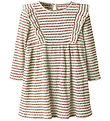 Lil' Atelier Kleid - NmfOsophia - Heiß Chocolate