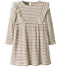 Lil' Atelier Kleid - NmfOsophia - Heiß Chocolate