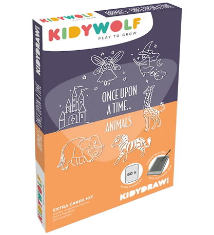 Kidywolf Refill Piirustusaiheet - 60 aihetta - Olipa kerran/Ani