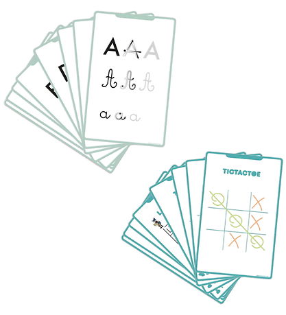 Kidywolf Refill Drawing motifs - 60 motifs - Games/Education