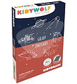 Kidywolf Refill Teiknimyndir - 60 myndefni - Risaeðla/Galaxy