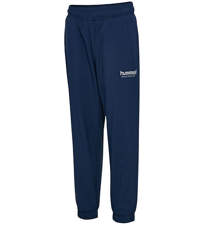 Hummel Byxor - Loose Tracksuit - Dress Blues