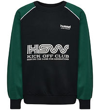 Hummel Sweatshirt - Oversized - Dark Green