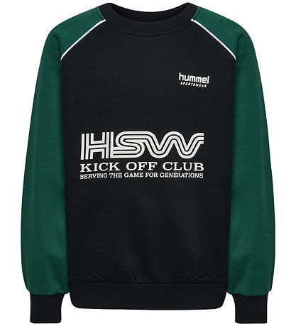 Hummel Sweatshirt - Oversized - Dark Green