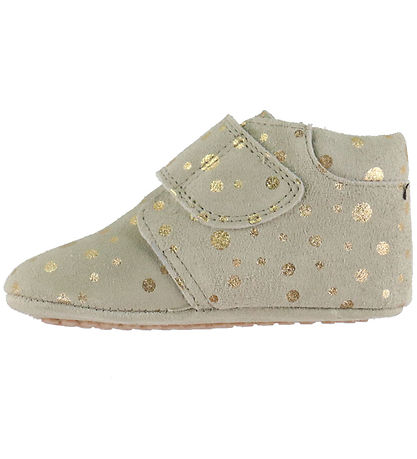 Pom Pom Leder-Krabbelschuhe – Anfänger Klettband – Anfänger – Go