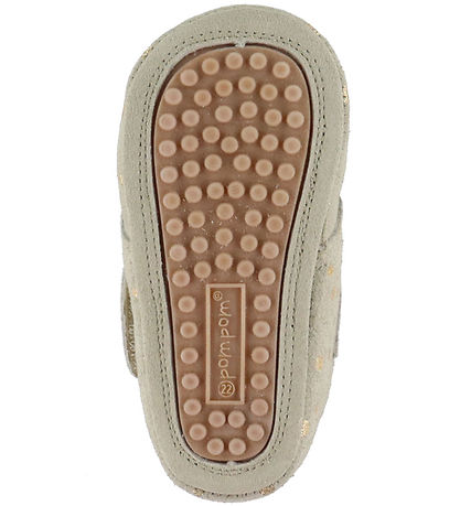 Pom Pom Leder-Krabbelschuhe – Anfänger Klettband – Anfänger – Go