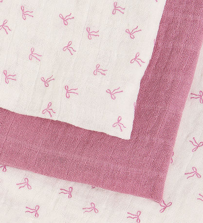 Pippi Muslin Cloths - Noos - 3-Pack - 65x65 cm - Mauve Orchid