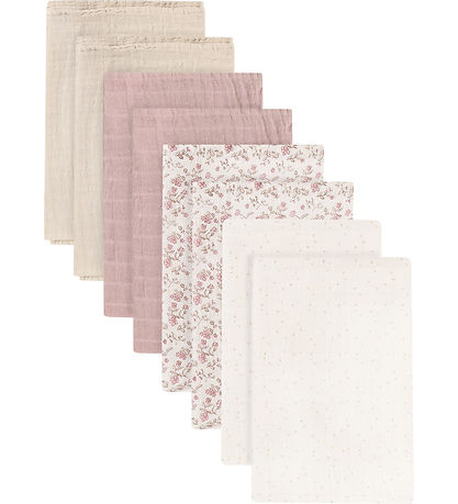 Pippi Muslin Cloths - Noos - 8-Pack - 65x65 cm - Violet Ice