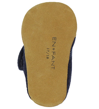 En Fant Slippers - Wool - Navy