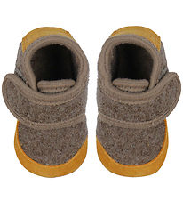 En Fant Slippers - Wool - Walnut