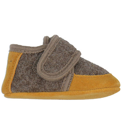 En Fant Slippers - Wool - Walnut