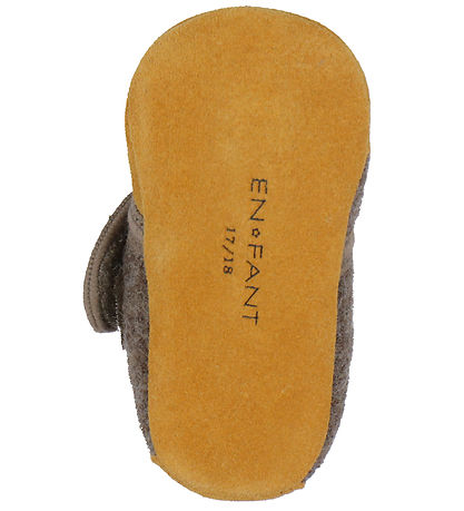 En Fant Slippers - Wool - Walnut