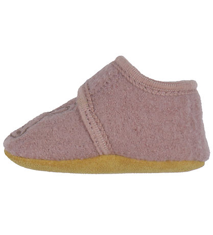En Fant Slippers - Wool - Brown w. Rabbit