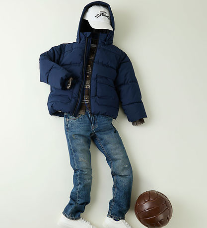 Name It Puffer Jacket - NkmMingo - Navy Blazer