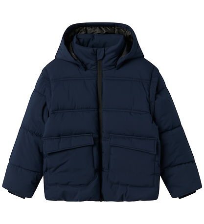 Name It Puffer Jacket - NkmMingo - Navy Blazer