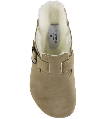 Rosemunde Sandalen Mit Futter - Wildleder - Taupe