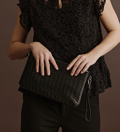 Rosemunde Clutch - Draw - Black Silver
