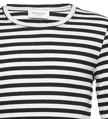 Rosemunde Blouse - Black White Stripe