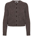 Rosemunde Cardigan - Wool - Brown Grey Flour