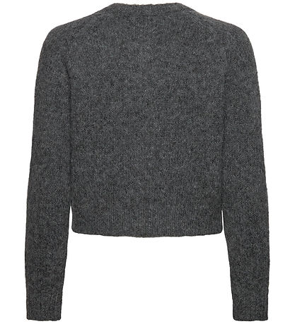 Rosemunde Cardigan - Wool - Medium+ Grey Melange
