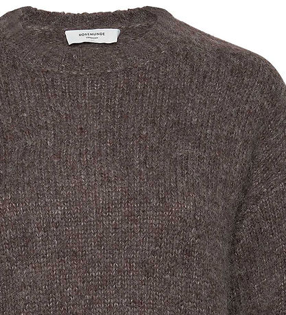 Rosemunde Blouse - Wool - Brown Grey Flour