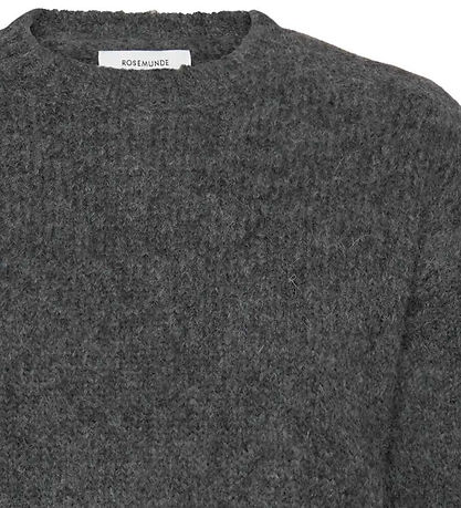 Rosemunde Blouse - Wool - Medium+ Grey Melange
