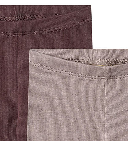 Wheat Leggings - 2-Pack - Rib - Maddy - Purple Fudge