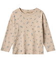 Wheat Blouse - Thilda - Warm Sand Flowers
