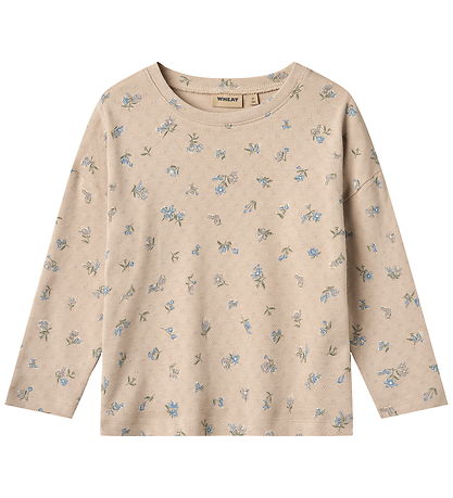 Wheat Bluse - Thilda - Warm Sand Blumen