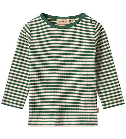 Wheat Blouse - Rise - Green Stripe