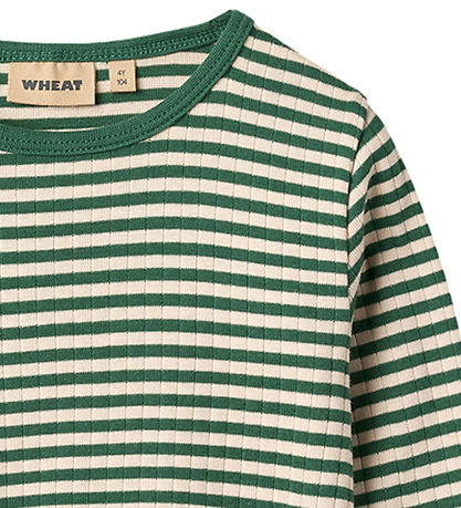 Wheat Blouse - Rise - Green Stripe