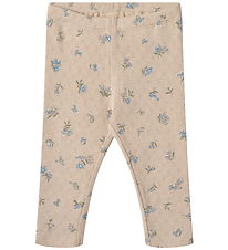 Wheat Leggings - Jules - Warm Sand Flowers