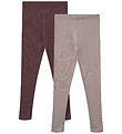 Wheat Leggings - 2-Pack - Rib - Maddy - Purple Fudge